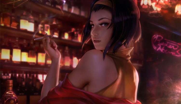 Faye Valentine 'Queen of Diamonds' Mugshot